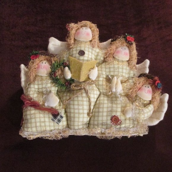 SINGING ANGELS: PLAID PATTERN - Picture 7 of 8